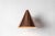Metal Hans-Agne Jakobsson 'Tratten' Polished Copper Outdoor Sconce For Sale - Image 7 of 11