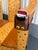 Late 20th Century Neo-Folk Art Hand Painted Pine Dog Chair by Craig Carey For Sale - Image 5 of 12