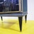 2000 - 2009 Decorated Glass Vanity with Mirror and Gilt Inserts For Sale - Image 5 of 18