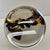 Rare Steuben Crystal Gazing Ball on Sterling Silver Wave Stand #1036 Signed 5.5” For Sale - Image 14 of 15
