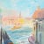 1980s 'The Lagoon and Santa Maria Della Salute, Venice', Large Futurist Oil, 1985 For Sale - Image 5 of 9