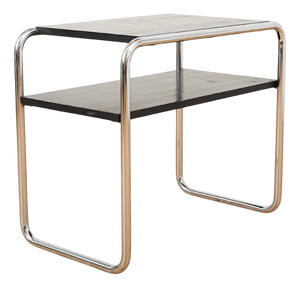 Model B12 Shelf in Chrome-Plated Tubular Steel by Marcel Breuer, 1928