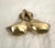 Vintage Kissing Brass Ducks For Sale - Image 4 of 4