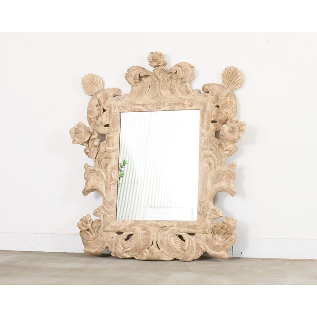 Dennis and Leen Baroque Style Carved New York Spanish Mirror For Sale - Image 11 of 18