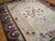 American Wonderful Ivory Background Color With Dynamic Florid Design Antique American Hooked Rug For Sale - Image 3 of 4