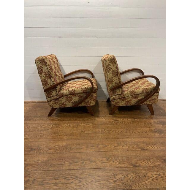 2x Relax Chairs by Frantisek Jirak Art-Deco, 1930-1950 Set lounge chairs by Frantisek Jirak In very good original...
