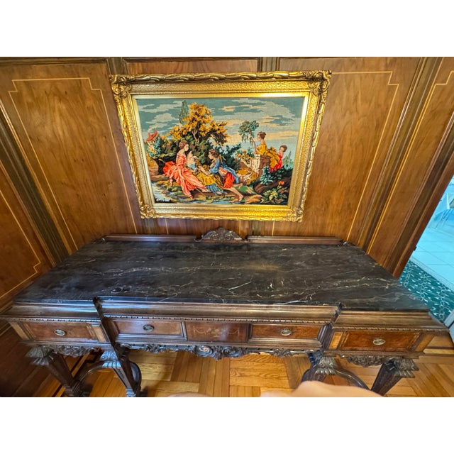 Traditional Early 20th Century Rockford Republic Furniture Co Server Buffet For Sale - Image 3 of 12