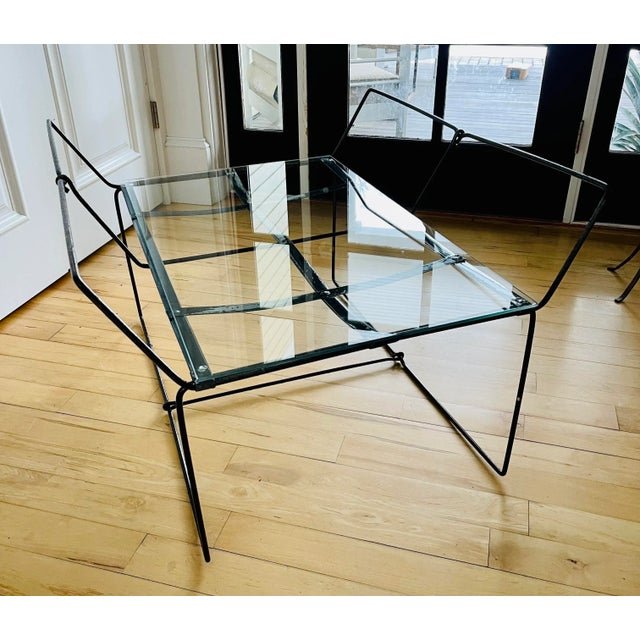 1970s Modern Industrial Coffee Table For Sale - Image 13 of 13