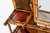 Camel English Bamboo & Lacquered Chinoiserie Mirrored Hall Stand For Sale - Image 8 of 13