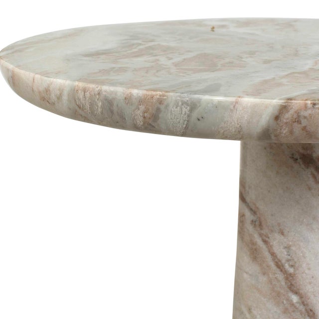 2020s Shura Indoor-Outdoor Marble Accent Table For Sale - Image 5 of 5