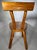 Handcrafted German Folk Pine Chair With Scalloped Seat, Mid-20th Century For Sale - Image 6 of 12