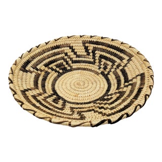 20th Century Native American Tohono O’odham Woven Basket For Sale