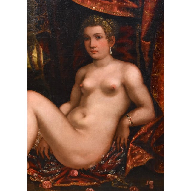 Pauwels Franck / Paolo Fiammingo, Venus Landscape, 1580, Oil on Canvas For Sale - Image 7 of 18