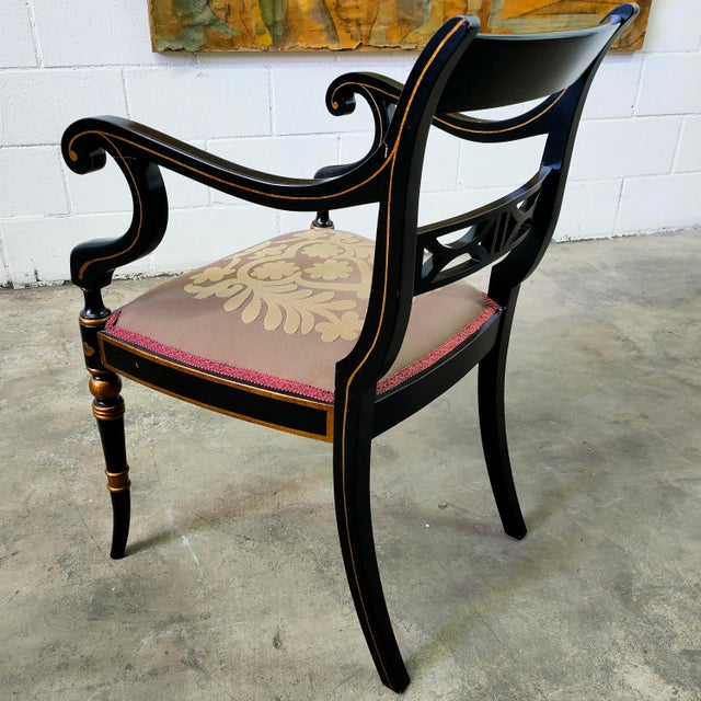 Mid-Century Modern Vintage French Louis XV Chair in Beech, 1970 For Sale - Image 3 of 11