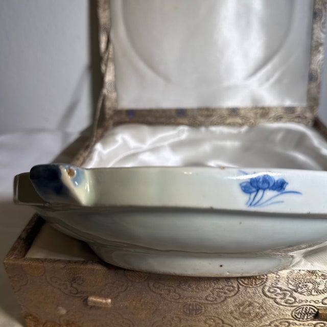 Ching Dynasty Export Ware Hot Water Plate For Sale - Image 11 of 11