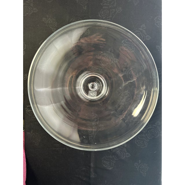 Metal Vintage Castilian Imports Bronze Camel Cornucopia Pedestal With Crystal Bowl For Sale - Image 7 of 9