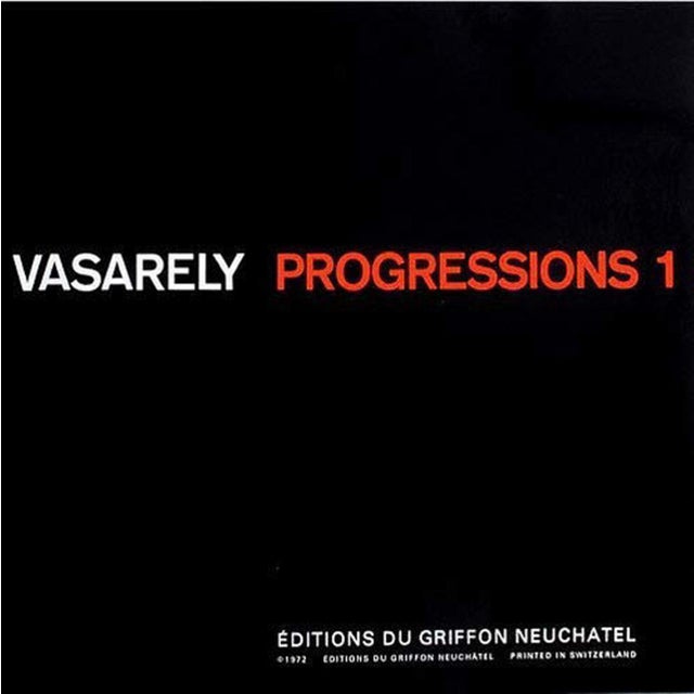 This silkscreen print by Victor Vasarely (1906–1997), entitled BABLE 3, comes from the 1972 folio Progressions I,...