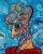 This is a one-of-a-kind original cubist painting by San Diego artist, Alexander Arshansky. Its dimensions are 20" x 16" x...