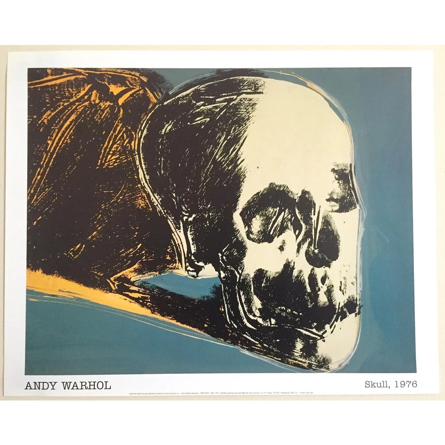 Andy Warhol Foundation Offset Lithograph Print Pop Art Poster