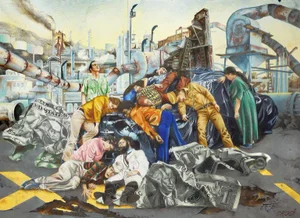 'The Fall of America' by Ron Croci, Illustrator, Beat, Allen Ginsberg