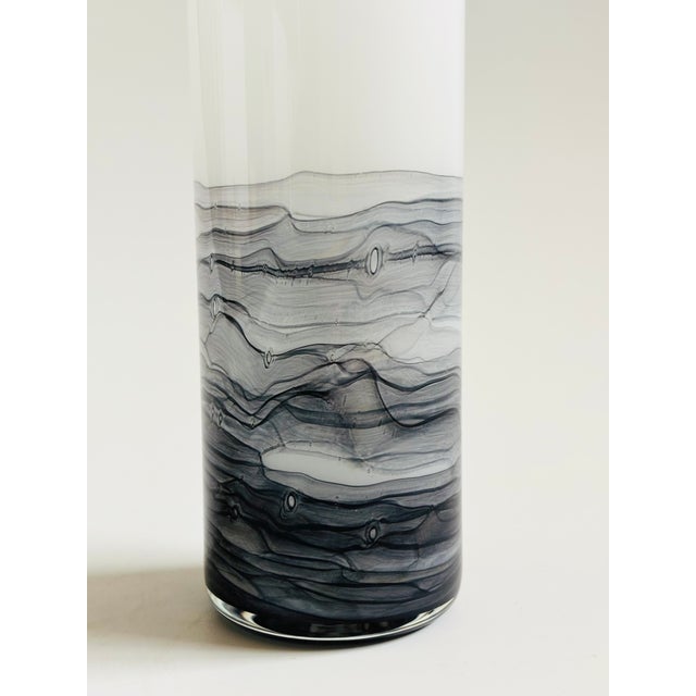 Steven Maslach Art Glass Vase For Sale - Image 4 of 8