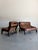 1970s 1970s Gerard Van Den Berg for Montis Attrb Dutch Brutalist Leather Sofa For Sale - Image 5 of 12