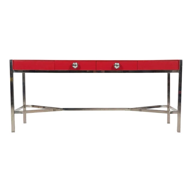 1960s Arthur Elrod Attributed Custom Desk For Sale