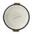 Textile 1960s George Briard Mid-Century Modern Leatherette Ice Bucket With Bentwood Handles For Sale - Image 7 of 7