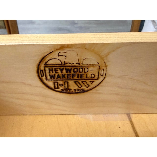 1950s Heywood Wakefield Dresser For Sale - Image 9 of 11