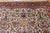 Antique Persian Kerman Lavar Rug, Hand-Knotted Wool, Floral Pattern, Ivory & Crimson, 9x12 For Sale - Image 4 of 10