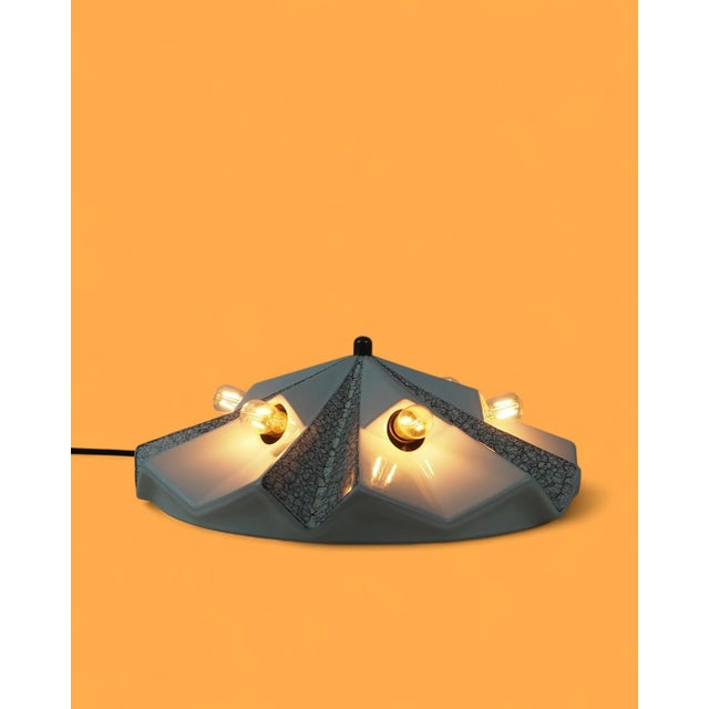 Vintage Ceramic Wall Lamp, 1970s For Sale - Image 4 of 12