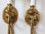 2000 - 2009 Vintage French Neoclassical Style Brass Wall Sconces-a Pair For Sale - Image 5 of 12