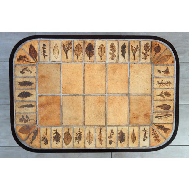 Herbier Coffee Table by Roger Capron for Vallauris, 1970s For Sale - Image 6 of 15