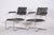 Set of Bauhaus Armchairs in Chrome & Leather, Czech, 1930s For Sale - Image 10 of 14