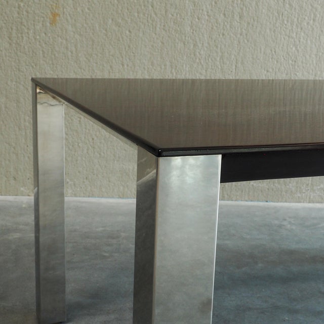 Dining Table by Giovanni Offredi for Saporiti, 1970s For Sale - Image 11 of 18