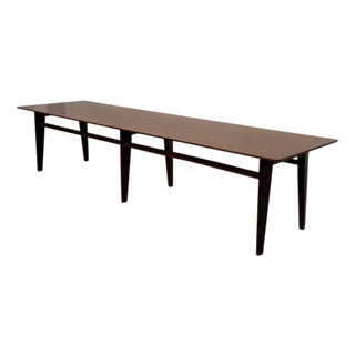 Wooden Bench by Vittorio Dassi, 1950s For Sale