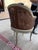 18th Century 18th Century French Caned Corner Chair or Chaise De Bureau For Sale - Image 5 of 6