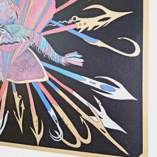 Peter v Reichet, Portrait, Color Lithograph, 1990 For Sale - Image 12 of 18