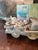 Ornamental & Decorative Materials Mid Century Hollywood Glamour Sculpture Buddha Carriage For Sale - Image 7 of 16
