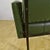 Brown Green Leatherette Armchairs with Metal Frames and Foam Padding, 1970s, Set of 2 For Sale - Image 8 of 9