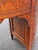 Wood Antique Continental Marquetry Inlaid Kidney-Form Desk With Satinwood Floral Inlay For Sale - Image 7 of 12