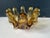 Vintage Murano Style Amber Art Glass Sculptural Catchall Bowl For Sale In Indianapolis - Image 6 of 7