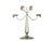 A rare candle stick design by Michele de Lucchi in the 1996 and produced in a limited edition by Produzione Privata...