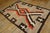 1920s 1920s Gray Lozenge Crossing Antique American Navajo Rug 4'9" X 7'3" Flatweave Wool Carpet For Sale - Image 5 of 16