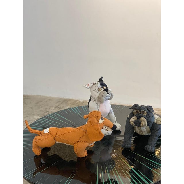 Anne Valérie Dupond, Bernard Bulldog Dog Sculpture, 2025, Textile For Sale - Image 6 of 7