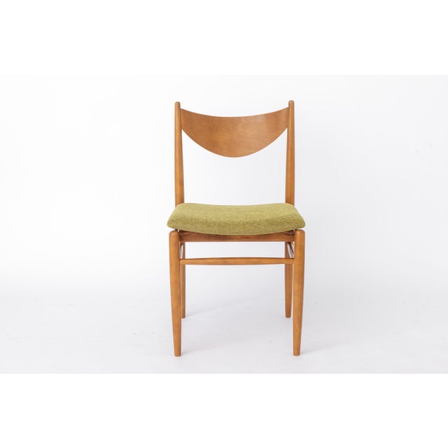 Vintage German Dining Chairs in Beech, 1960s, Set of 5 For Sale - Image 3 of 11