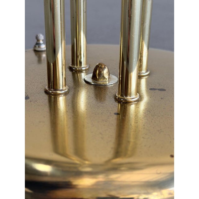 1990s Post Modern Shell & Brass Lamp For Sale - Image 12 of 12