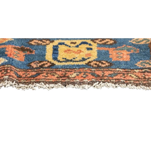Blue Antique Malayer Rug 3'4'' x 6'2'' For Sale - Image 8 of 12