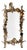 Venetian Grotto Style Hand-Carved Shell Mirror For Sale