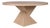 Matthew Izzo Home Newport Natural Oak Round Pedestal Dining Table For Sale